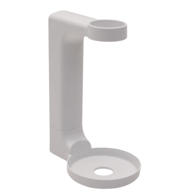 WHITE 500 - Supporto a muro In plastica bianco per dispenser da