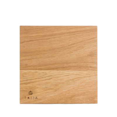 PRIJA - Vassoio in legno naturale 160 x 160 x 14 mm con