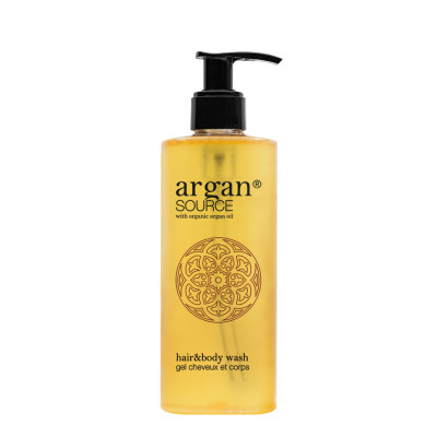 ARGAN SOURCE- Shampoo doccia in dispenser con pompetta 300 ml