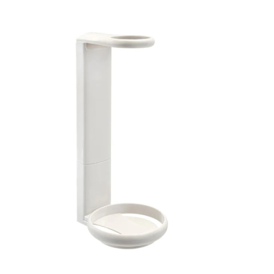 WHITE 300 - Supporto a muro In plastica bianco per dispenser da