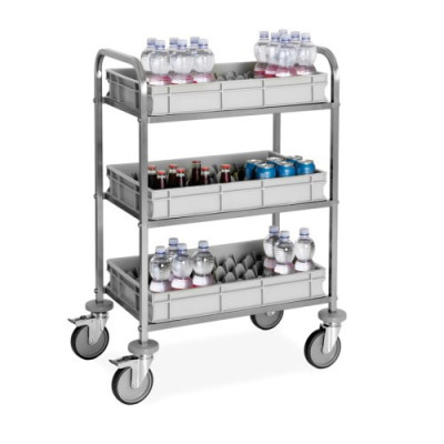 Carrello rifornimento minibar. Dim. L. 73 x P. 47 x H. 