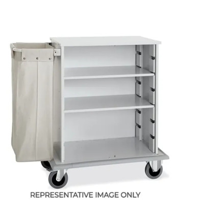 Carrello portabiancheria. Dim. L. 130 x P. 62 x H. 