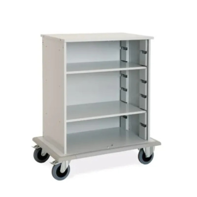 Carrello portabiancheria. Dim. L. 100 x P. 62 x H. 